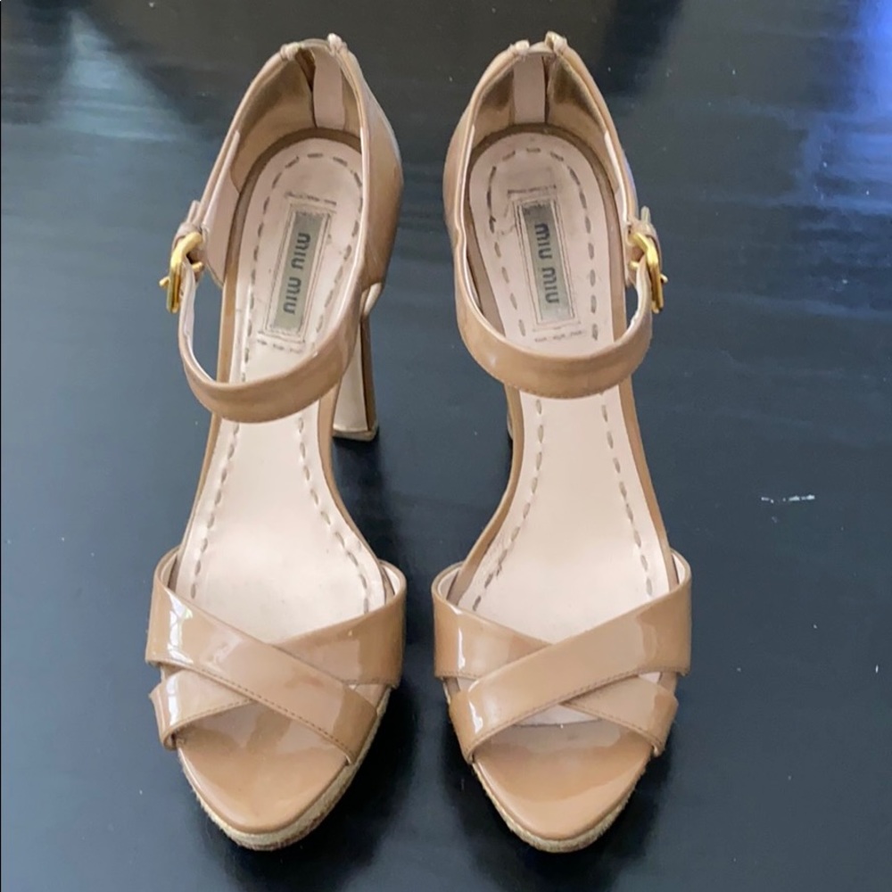 Miu Miu, platform heel